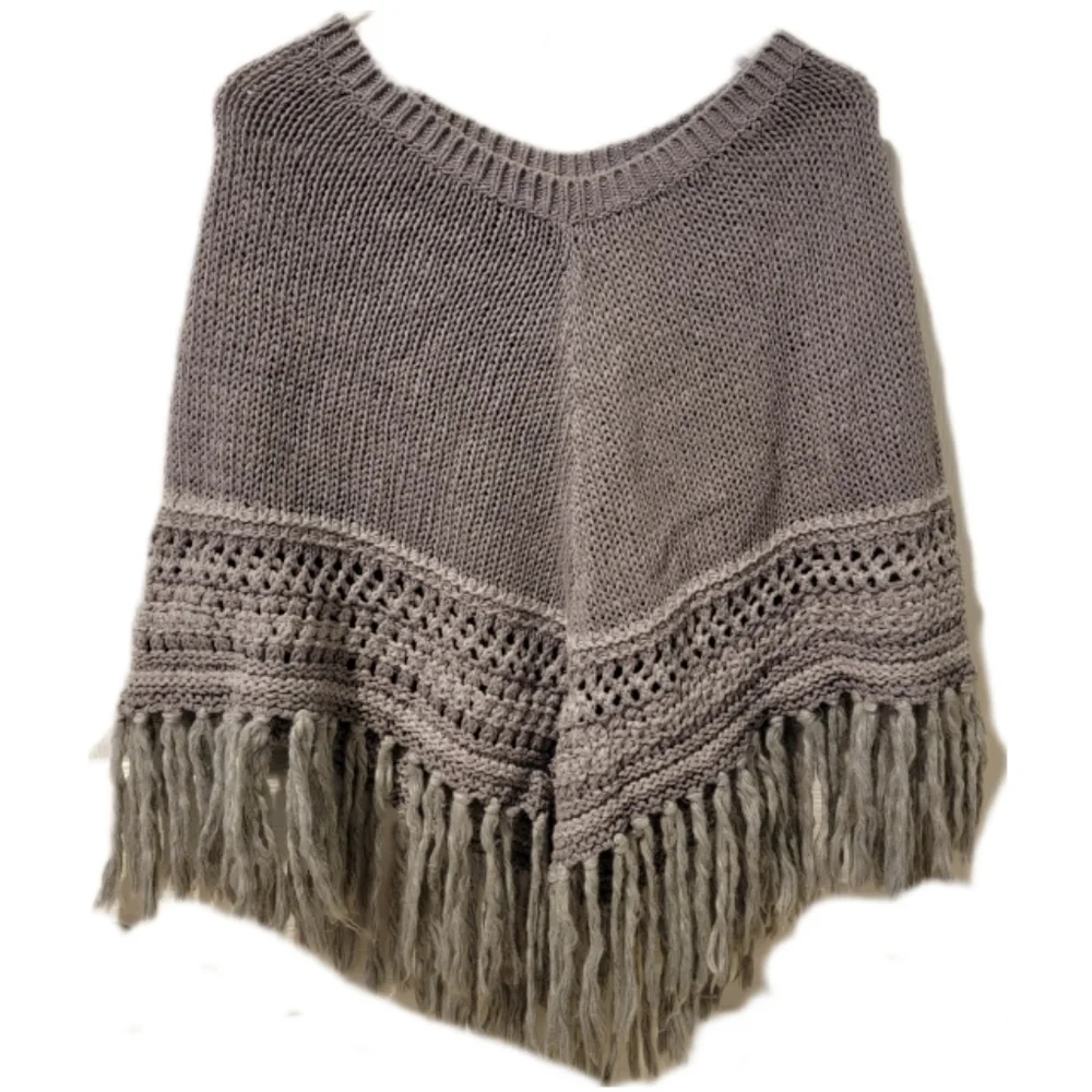 American Eagle knit poncho sweater XS/S - Picture 1 of 2